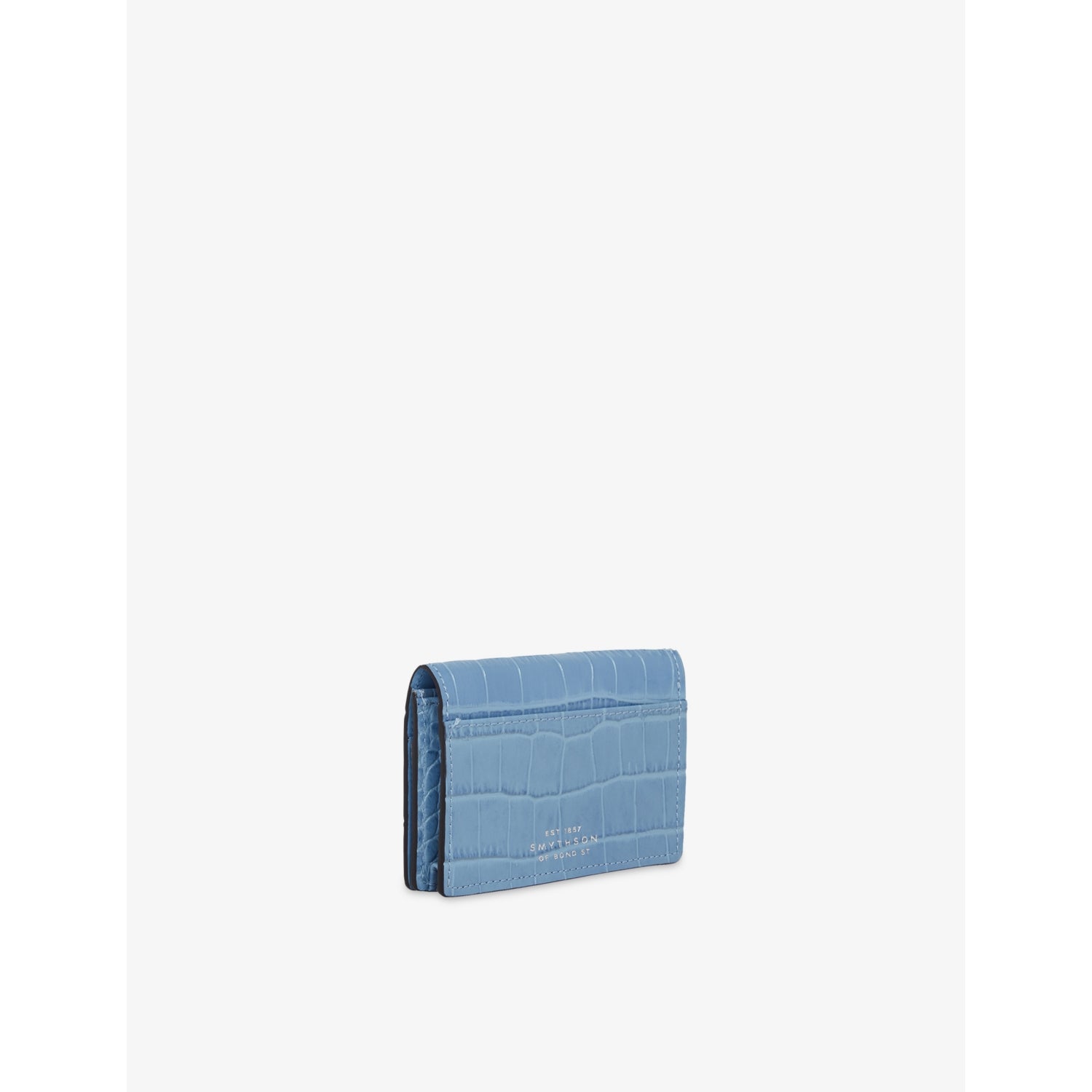 Smythson folded leather card case Mara, imported from the UK