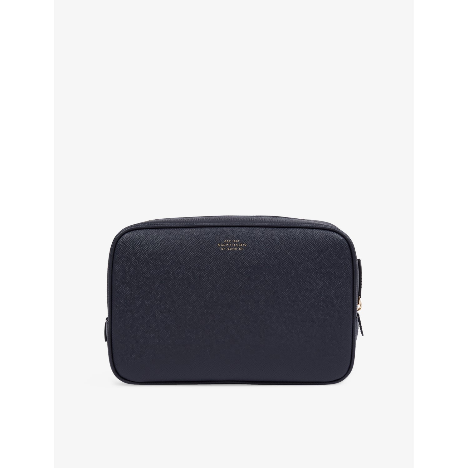 Panama Organiser Leather Pouch - BLACK