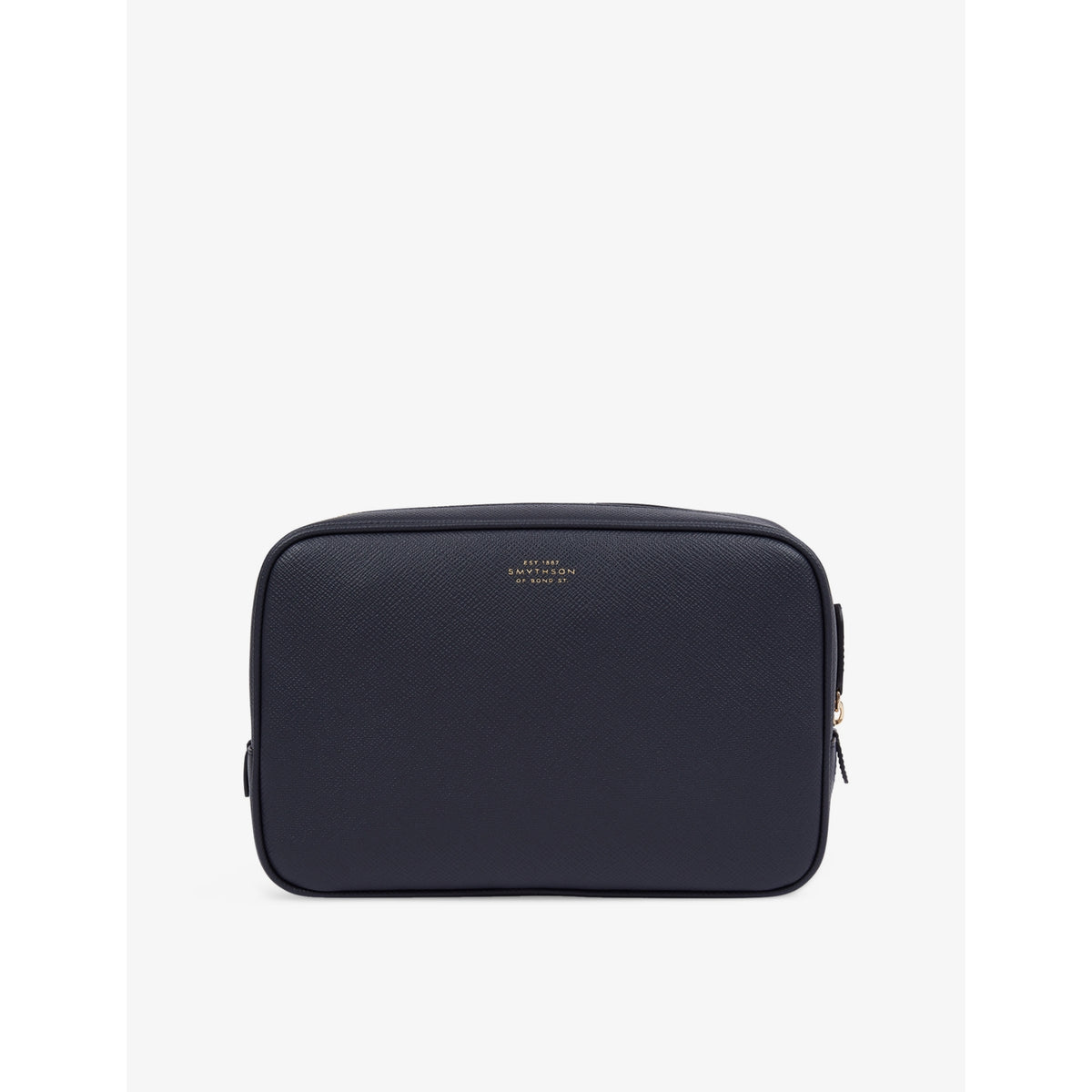 Panama Organiser Leather Pouch - BLACK