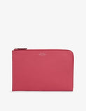 Smythson Panama Leather Slim Pouch