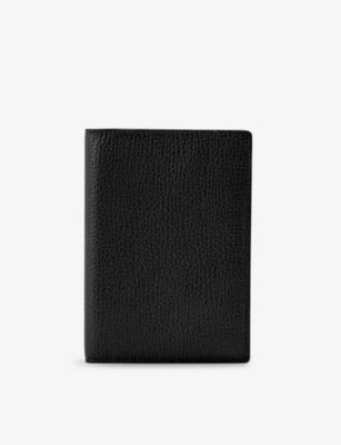 Smythson Ludlow leather passport holder 14.5cm x 10cm, imported from the UK
