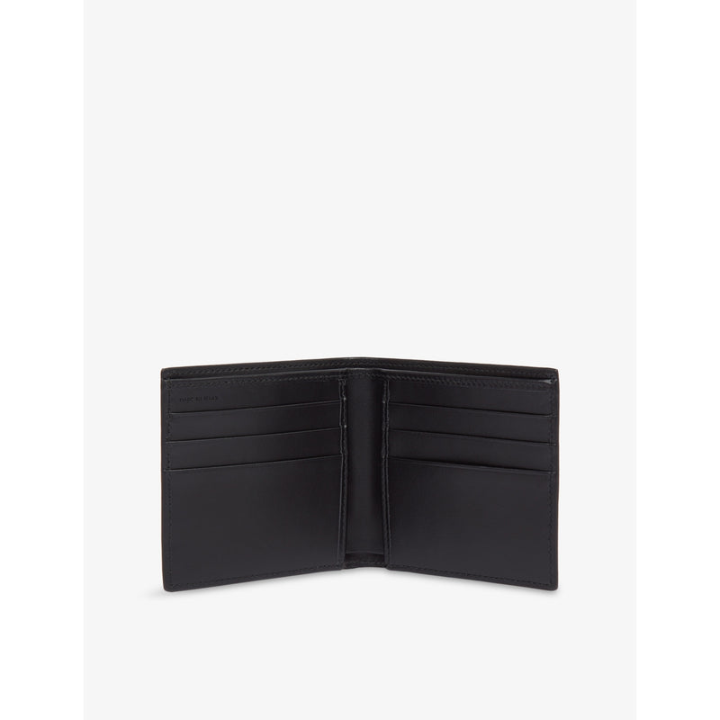 Smythson Panama leather wallet with six card slots - British product