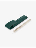 Smythson Panama leather pen sleeve 16.5cm, imported from the UK