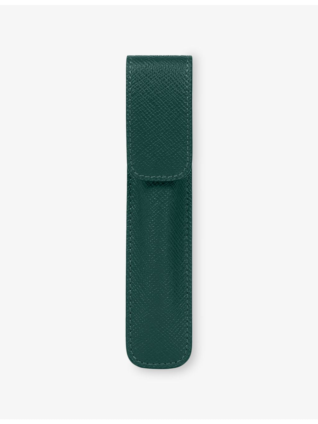 Smythson Panama leather pen sleeve 16.5cm, imported from the UK