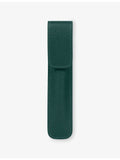 Smythson Panama leather pen sleeve 16.5cm, imported from the UK
