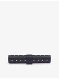 Smythson Panama leather backgammon roll (British brand)
