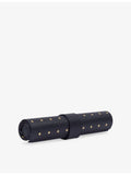 Smythson Panama leather backgammon roll (British brand)