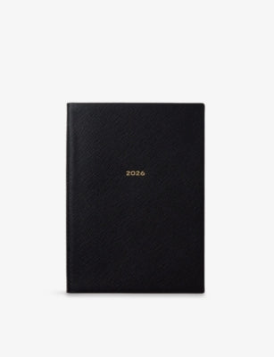 Smythson Soho Leather weekly diary, UK version
