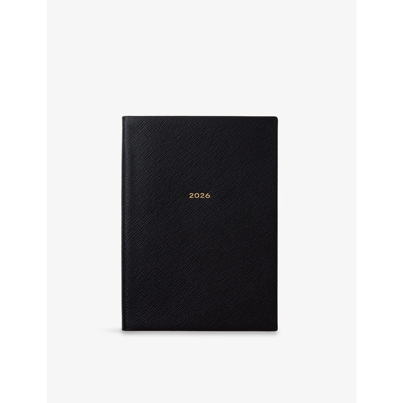 Soho Leather 2026 Weekly Diary - BLACK