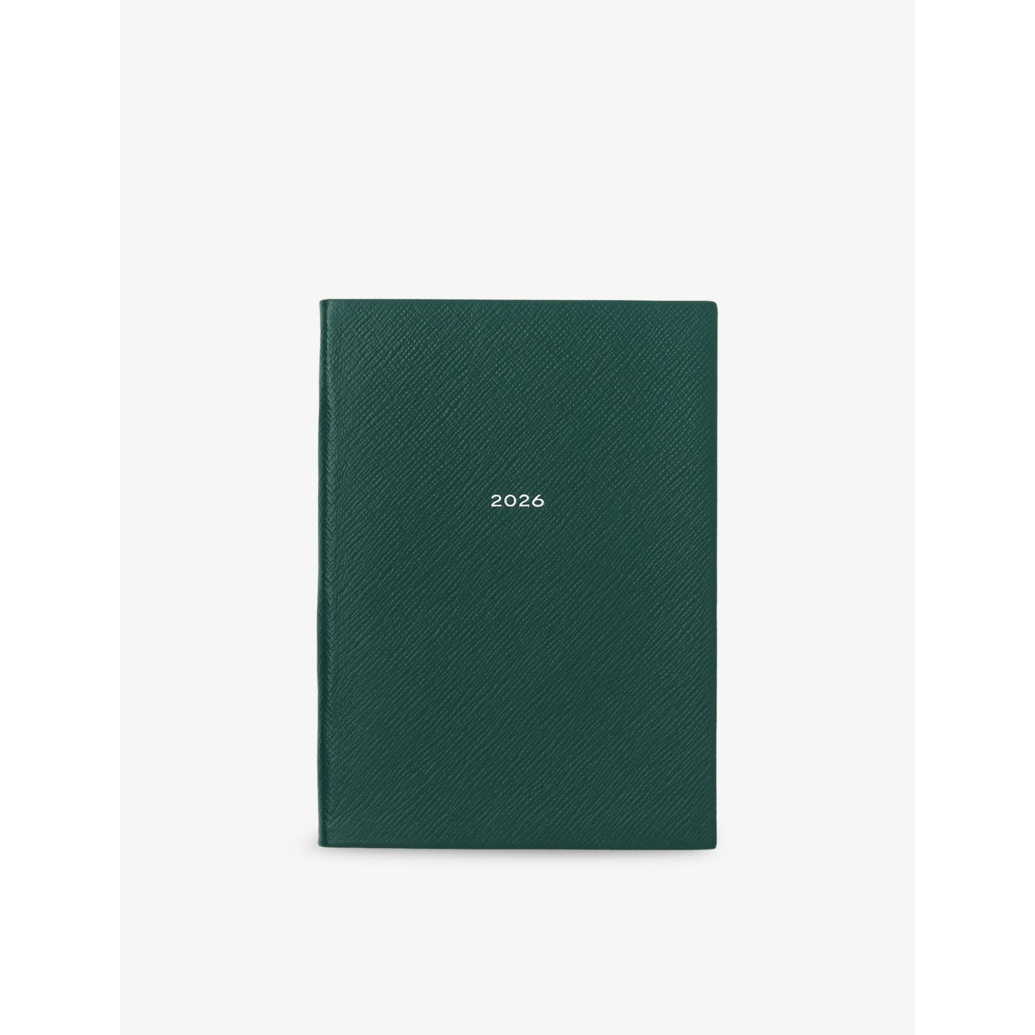 Soho Leather 2026 Weekly Diary - FOREST GREEN