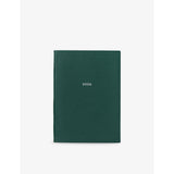 Soho Leather 2026 Weekly Diary - FOREST GREEN