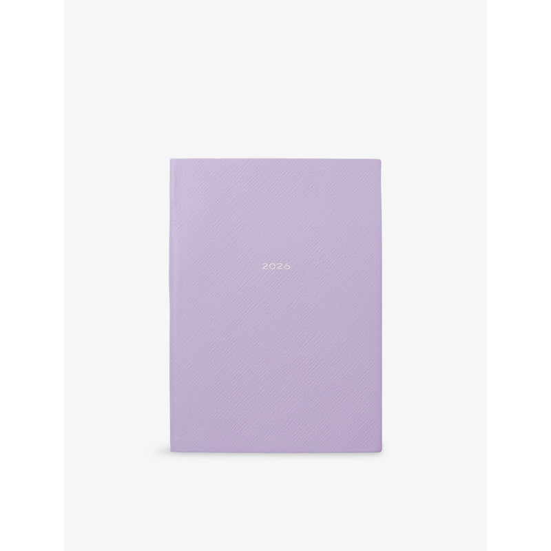 Soho Leather 2026 Weekly Diary - LILAC