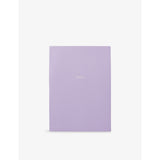 Soho Leather 2026 Weekly Diary - LILAC