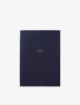 Smythson Soho Leather weekly diary, UK version