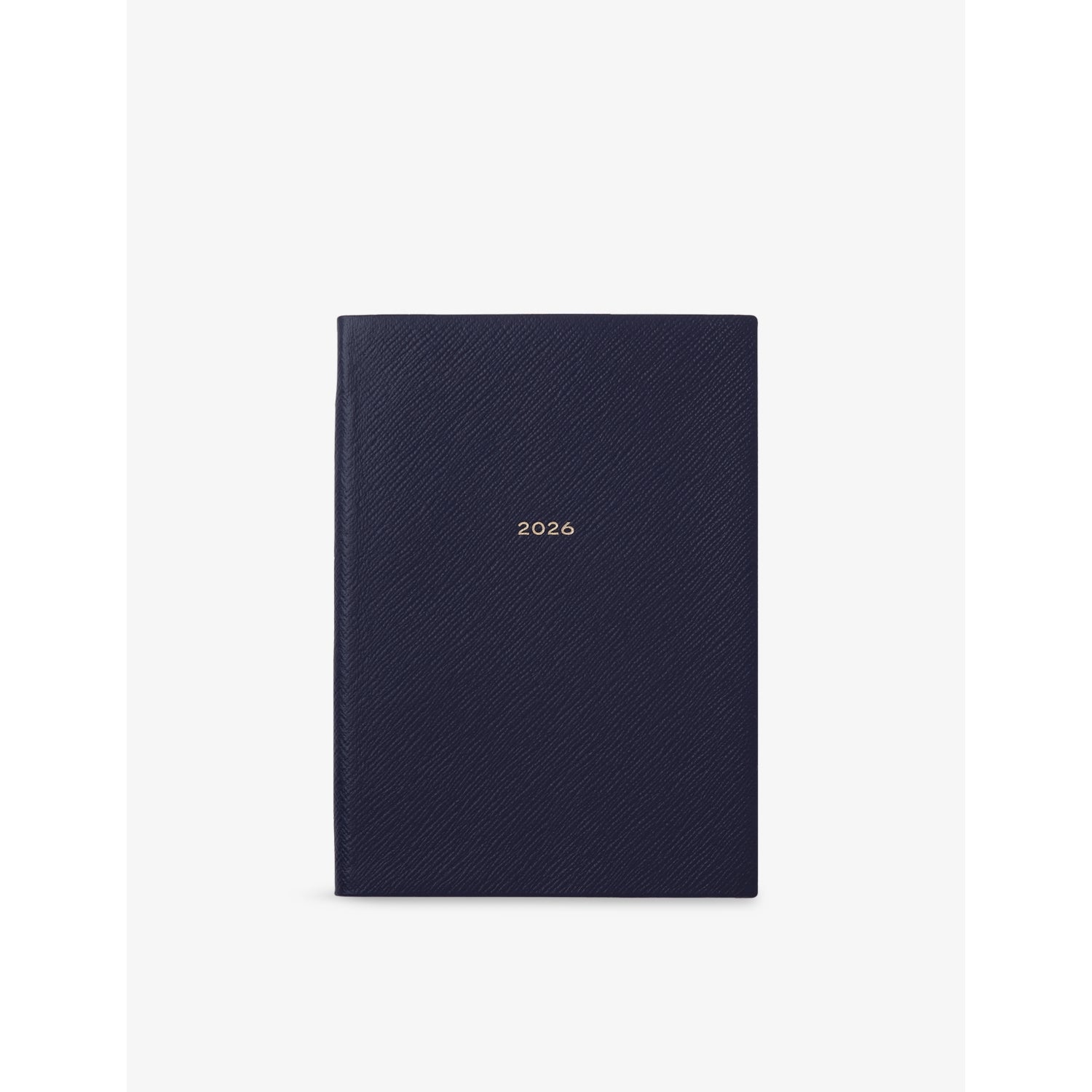 Soho Leather 2026 Weekly Diary - NAVY