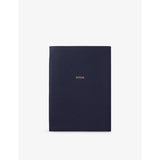 Soho Leather 2026 Weekly Diary - NAVY