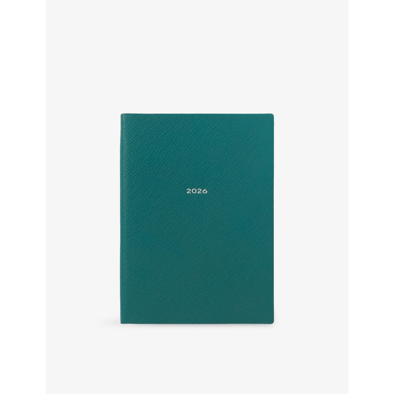 Soho Leather 2026 Weekly Diary - PETROL