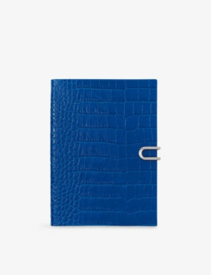 Soho Week-to-View Leather 2026 Diary - CERULEAN