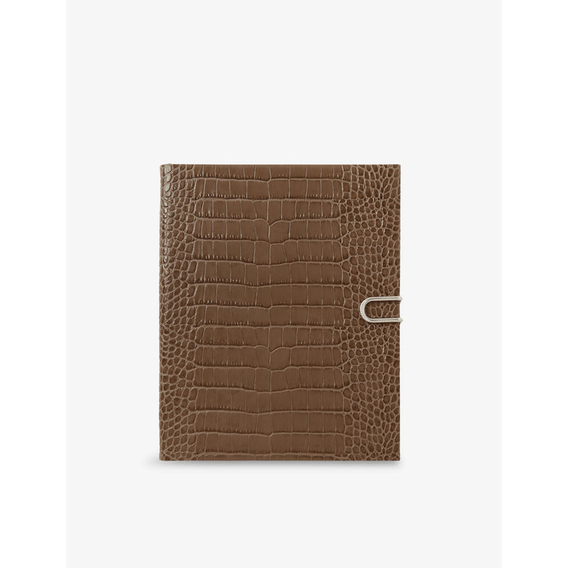 Soho Week-to-View Leather 2026 Diary - FAWN