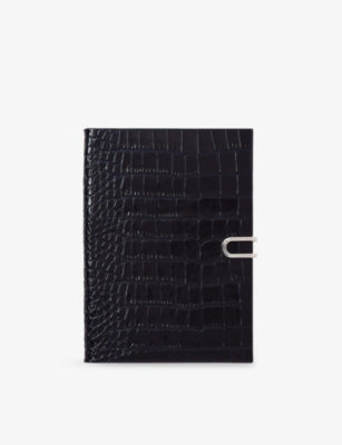 Soho Week-to-View Leather 2026 Diary - NAVY
