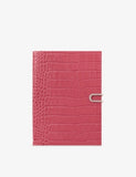 Soho Week-to-View Leather 2026 Diary - RASPBERRY