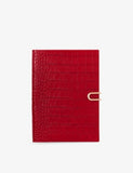 Soho Week-to-View Leather 2026 Diary - SCARLET RED