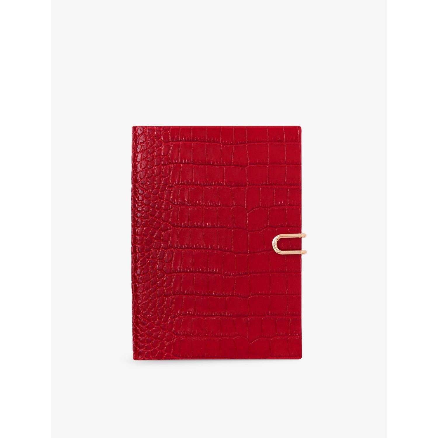 Soho Week-to-View Leather 2026 Diary - SCARLET RED