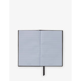 Smythson Panama leather notebook with gilt edges (British brand)