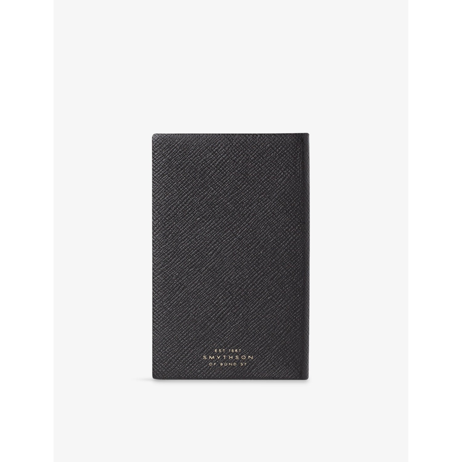 Smythson Panama leather notebook with gilt edges (British brand)
