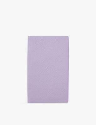 Smythson Panama Leather Notebook, Lined, 14cm x 9cm