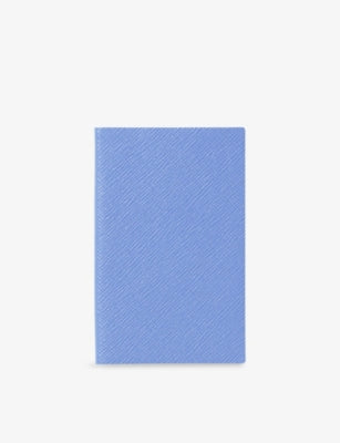 Smythson Panama Leather Notebook, Lined, 14cm x 9cm