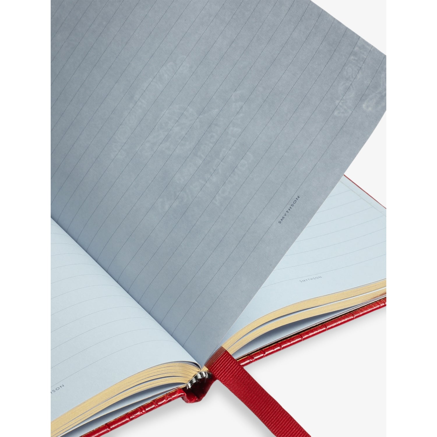 Smythson Soho leather notebook 19cm, imported from the UK