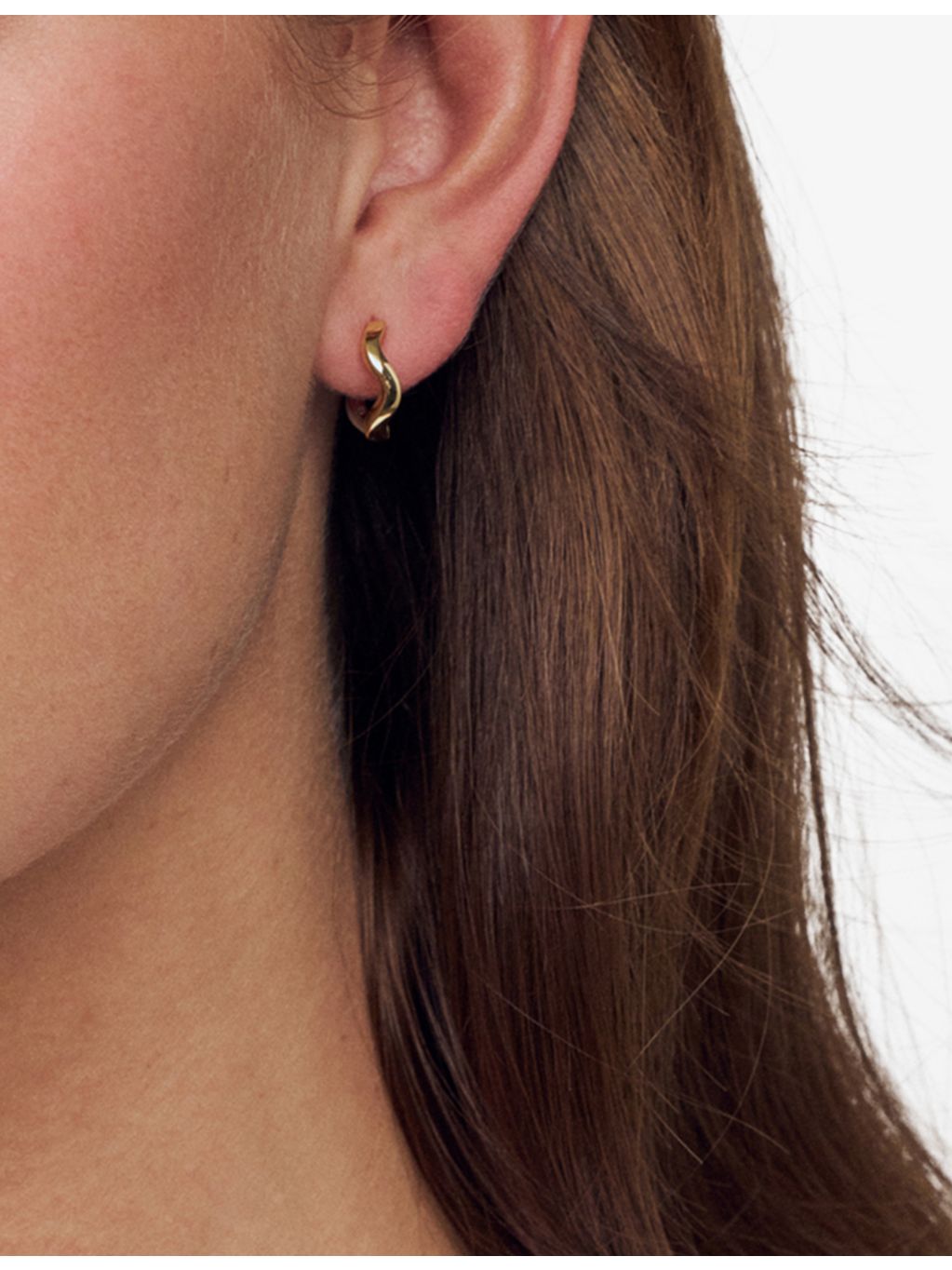 Sif Jakobs Ellera 18ct gold-plated earrings, imported from the UK