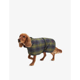 Barbour tartan dog drying robe, imported from the UK