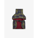 Tartan Woven Dog Drying Robe - S
