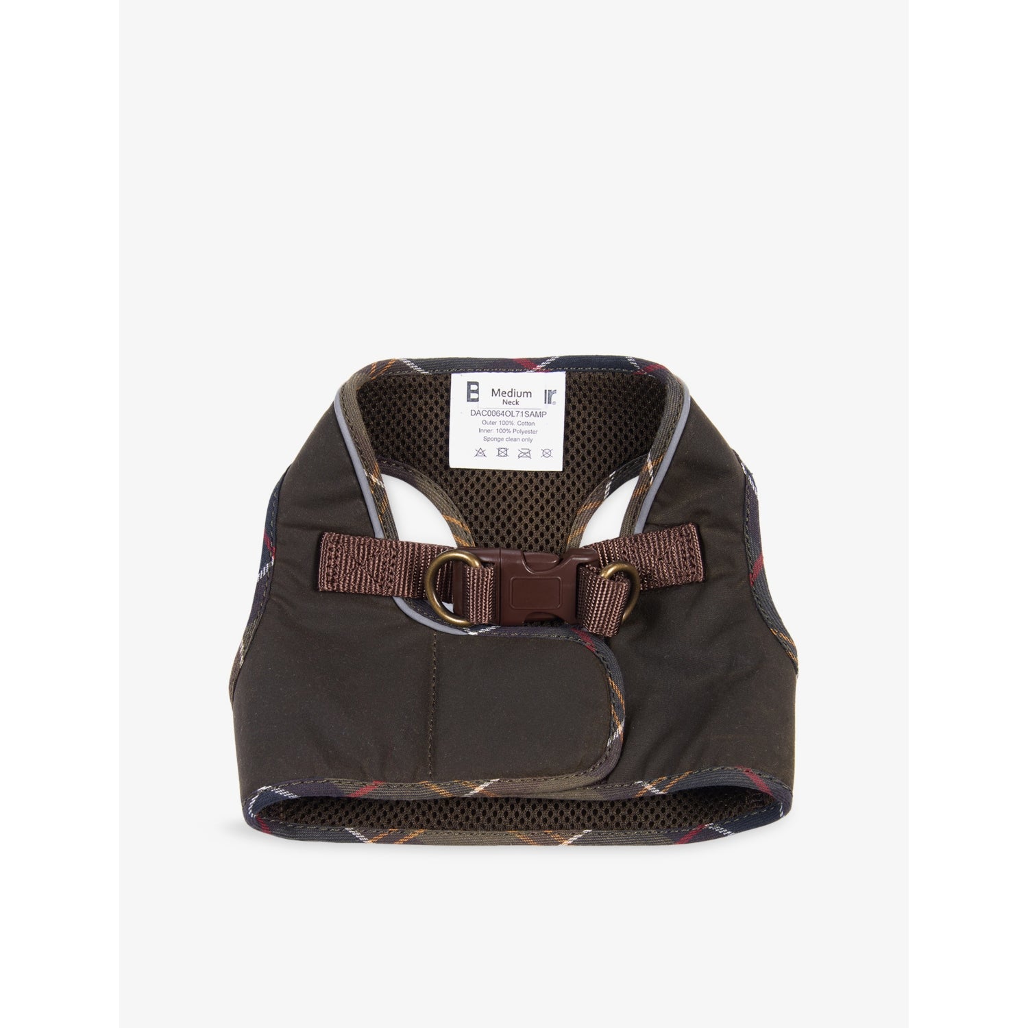 Barbour waxed cotton dog harness (British brand)