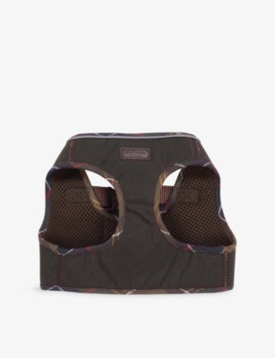 Barbour waxed cotton dog harness (British brand)