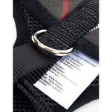 Barbour tartan cotton dog harness with adjustable strap - British product