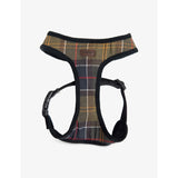 Tartan Cotton Dog Harness - S