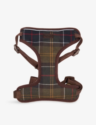 Barbour travel and exercise cotton dog harness (British brand)