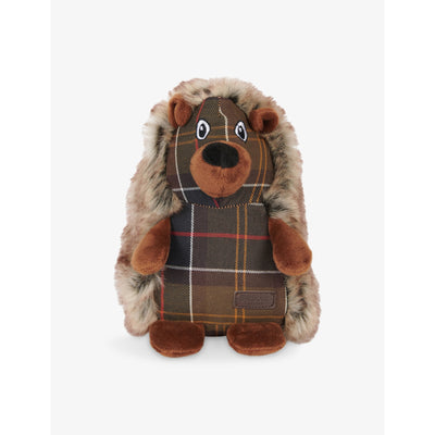 selfridges Barbour Tartan Hedgehog Dog Toy 19cm- Buy online at McGrocer