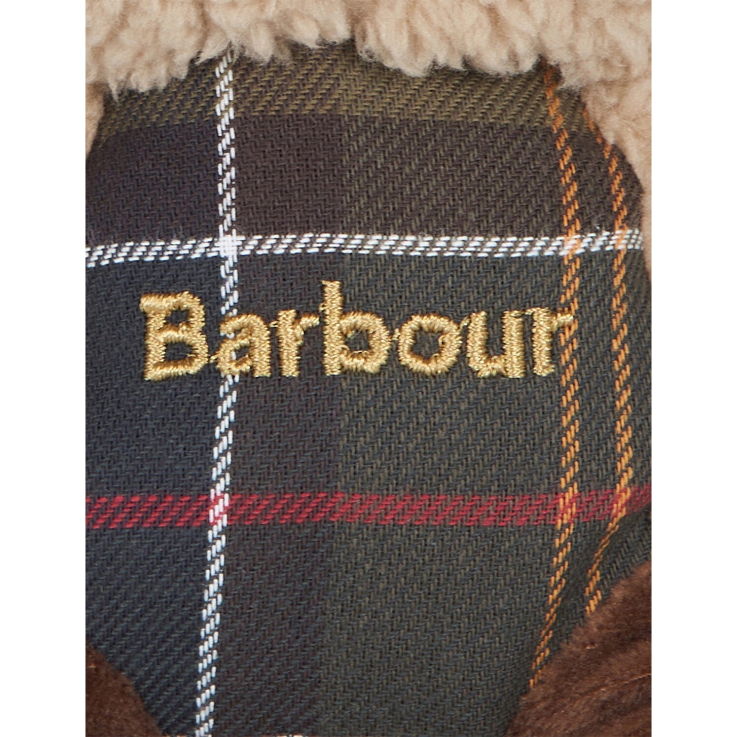 Barbour dog toy rabbit design tartan pattern 20cm (British brand)