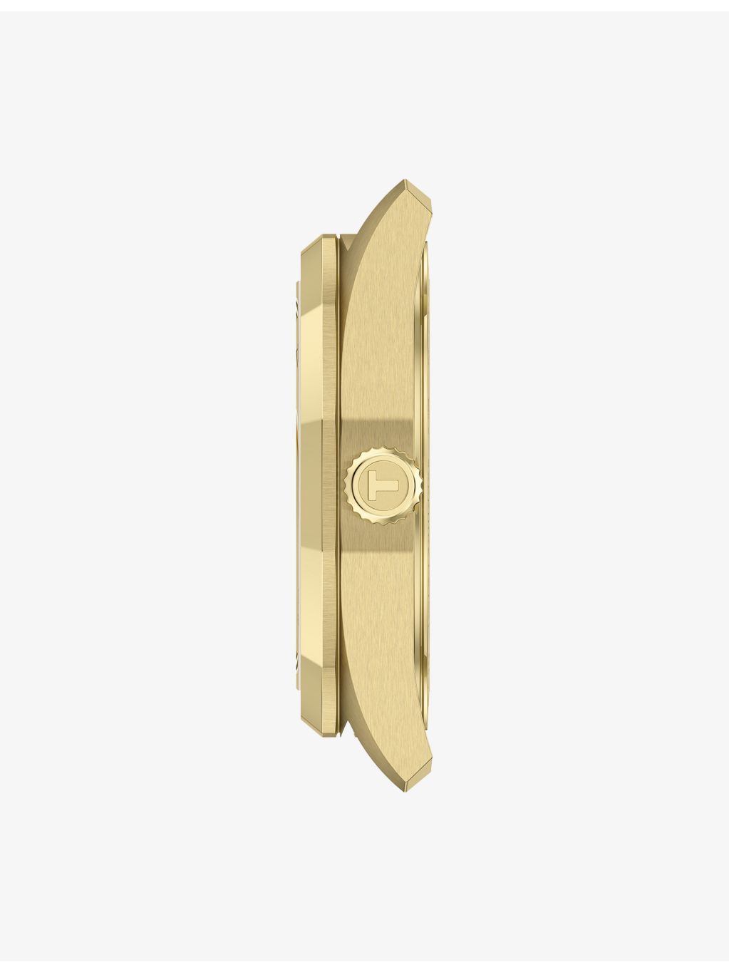 Tissot PRC 100 Solar watch 34mm yellow gold-plated - British product