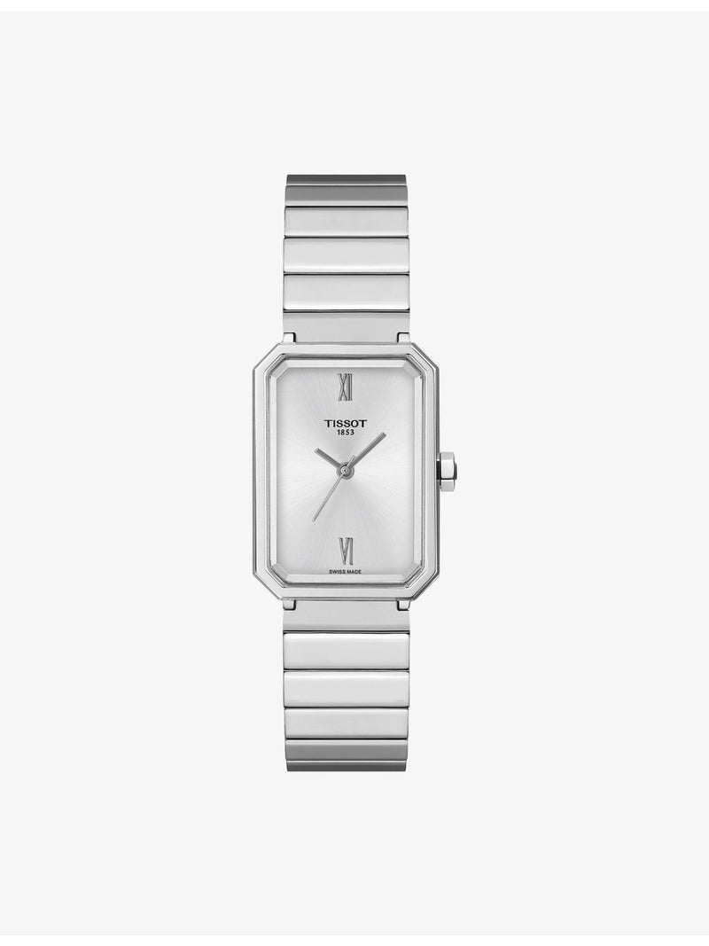 Tissot stainless steel quartz watch with sapphire crystal, imported from the UK