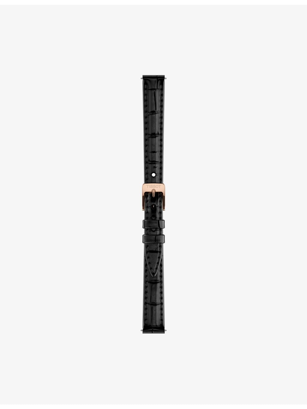 Tissot stainless steel quartz watch with leather strap, 30mm (British brand)