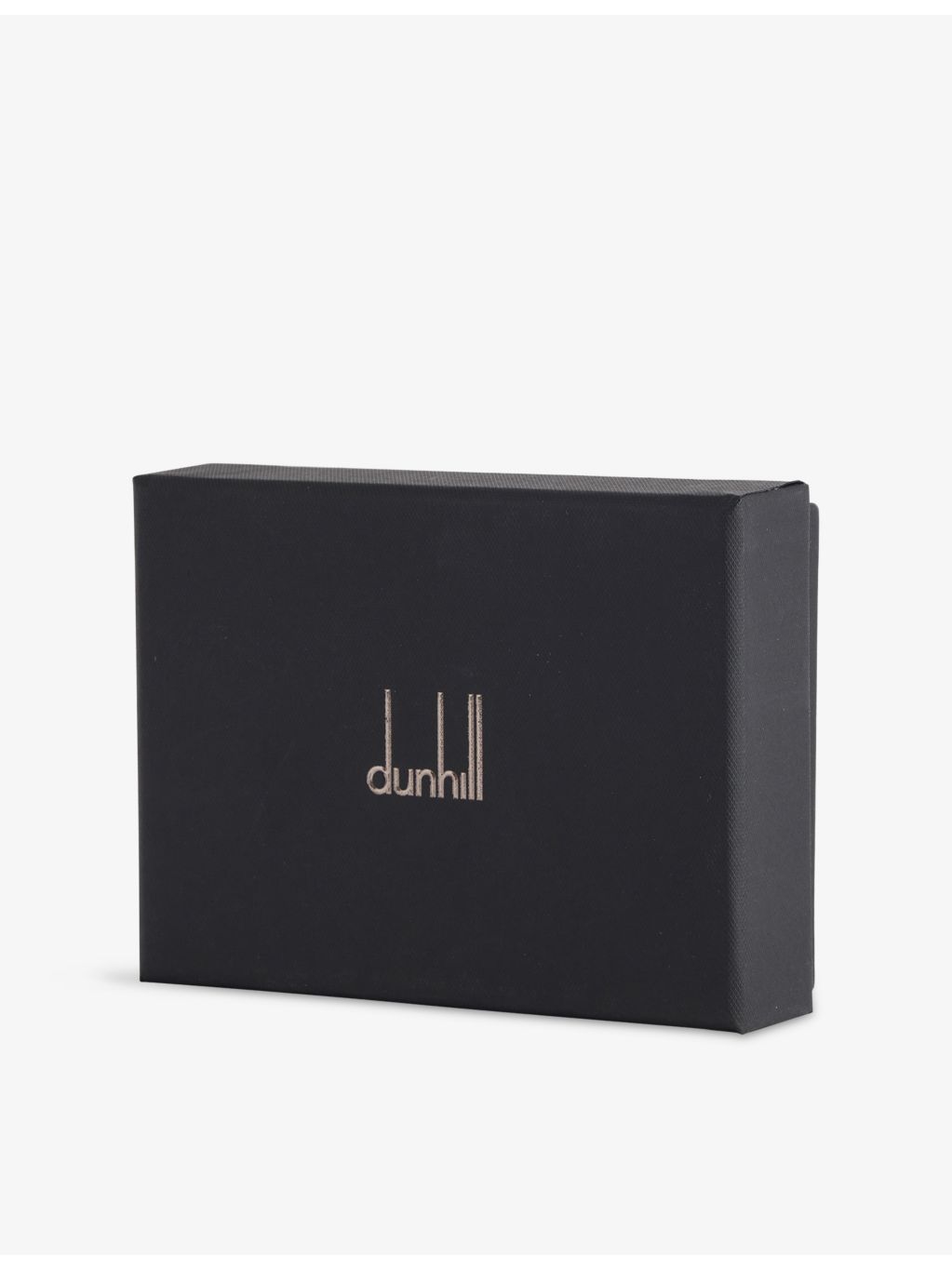 Dunhill leather card case with three card slots (British brand)