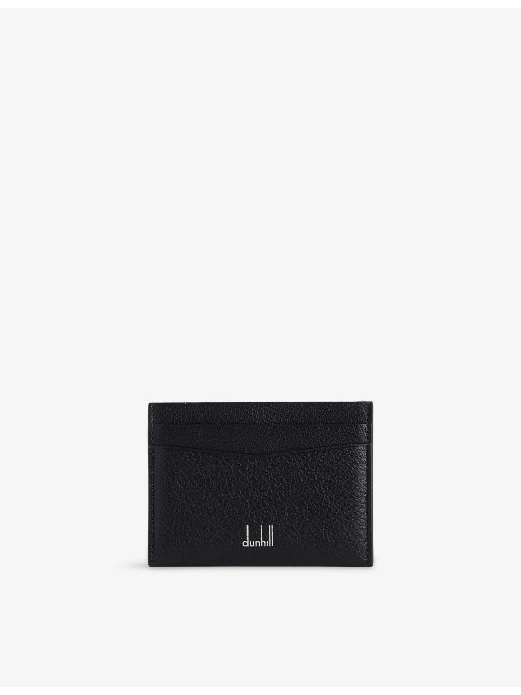 Dunhill leather card case with three card slots (British brand)