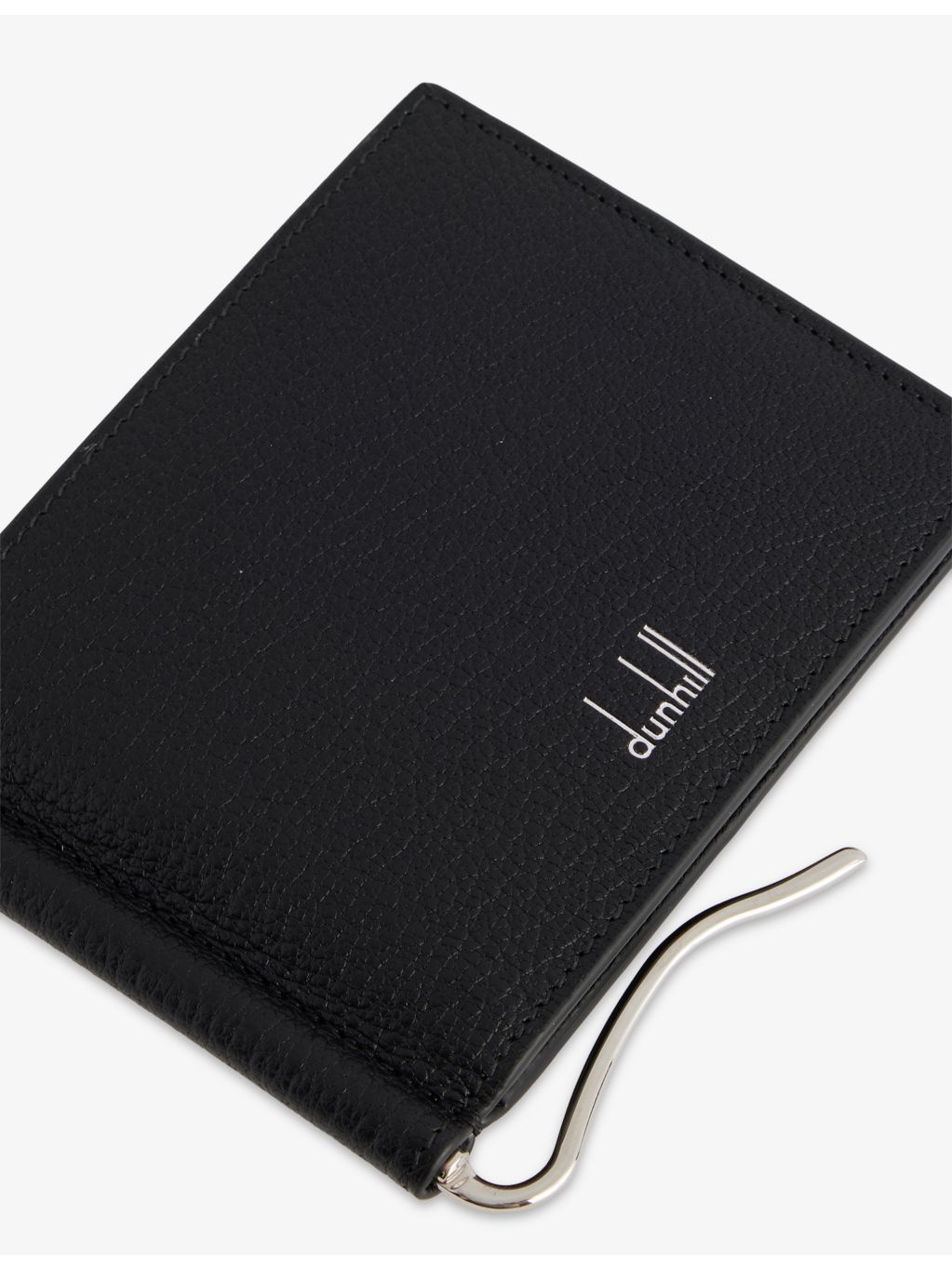 Dunhill leather money clip wallet 6cc - British product