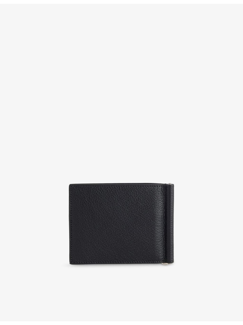 Dunhill leather money clip wallet 6cc - British product