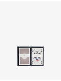 Dunhill playing cards with leather slip (British brand)